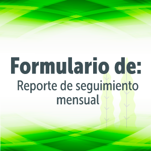 Formulario de: Reporte de seguimiento mensual.