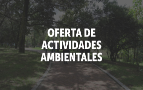 Imagen de enlace para ir a la sección de ofertas de actividades ambientales