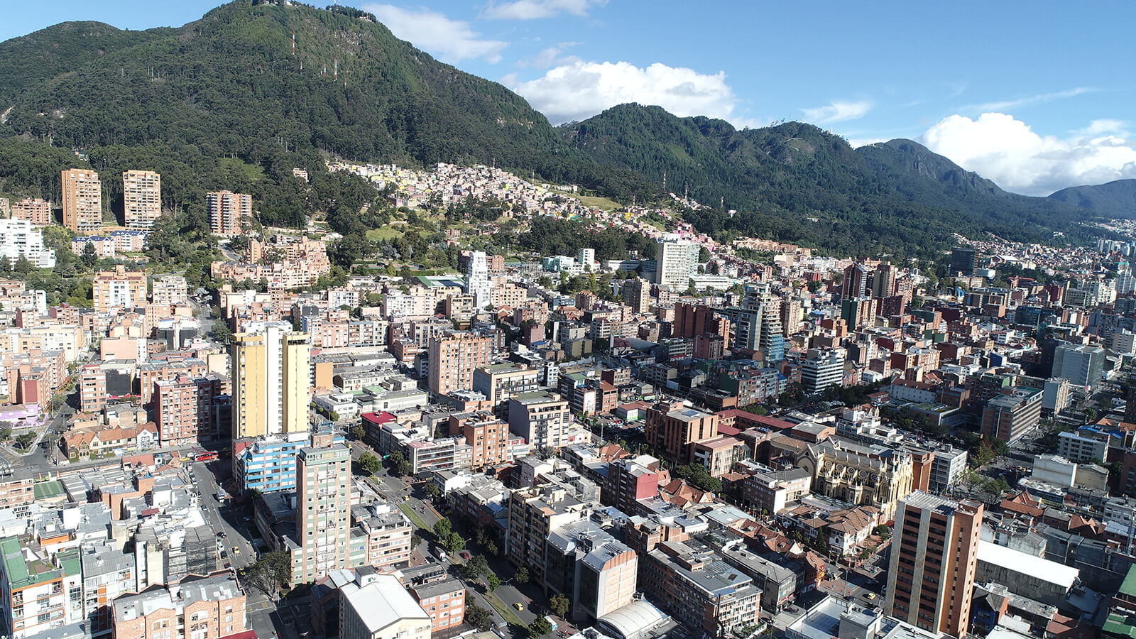 Panorámica de Bogotá