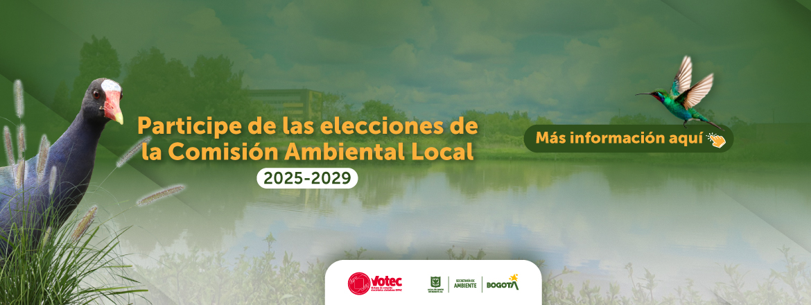 Participe de las elecciones de la Comisión Ambiental Local
