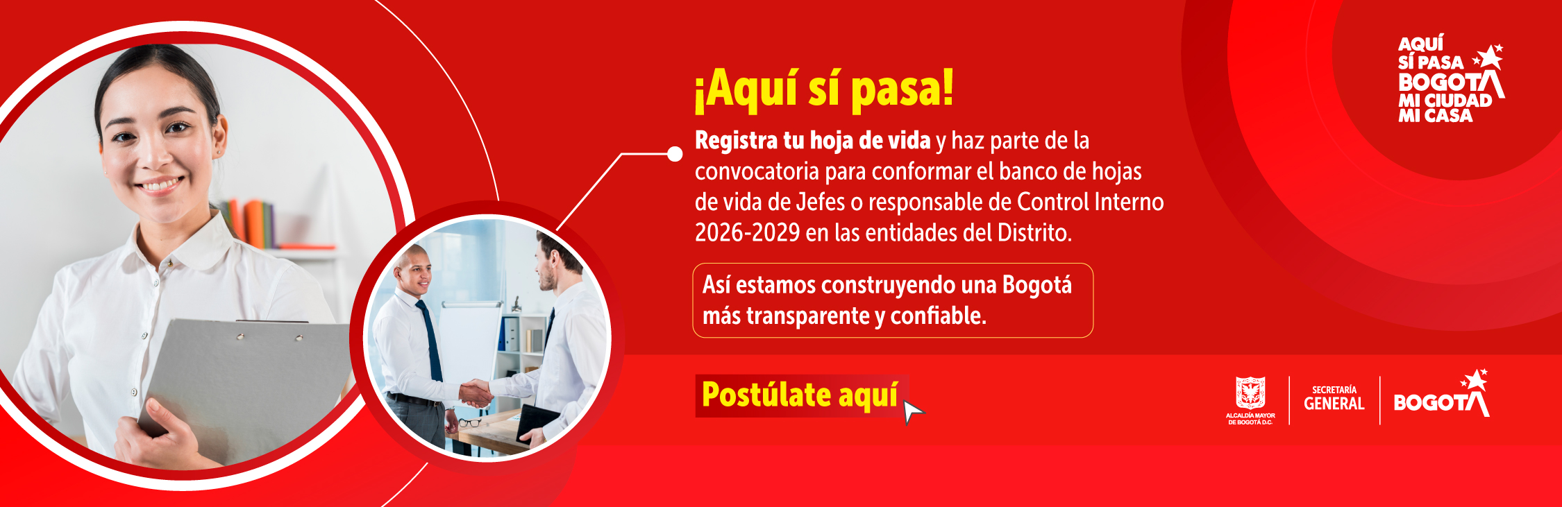 Convocatoria Jefes de Control Interno